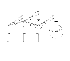 Campking Luifelframe Ameland L 28/25 Mm+Powergrip Alu