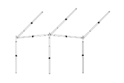 Dorema Luifelframe Alu 4-9
