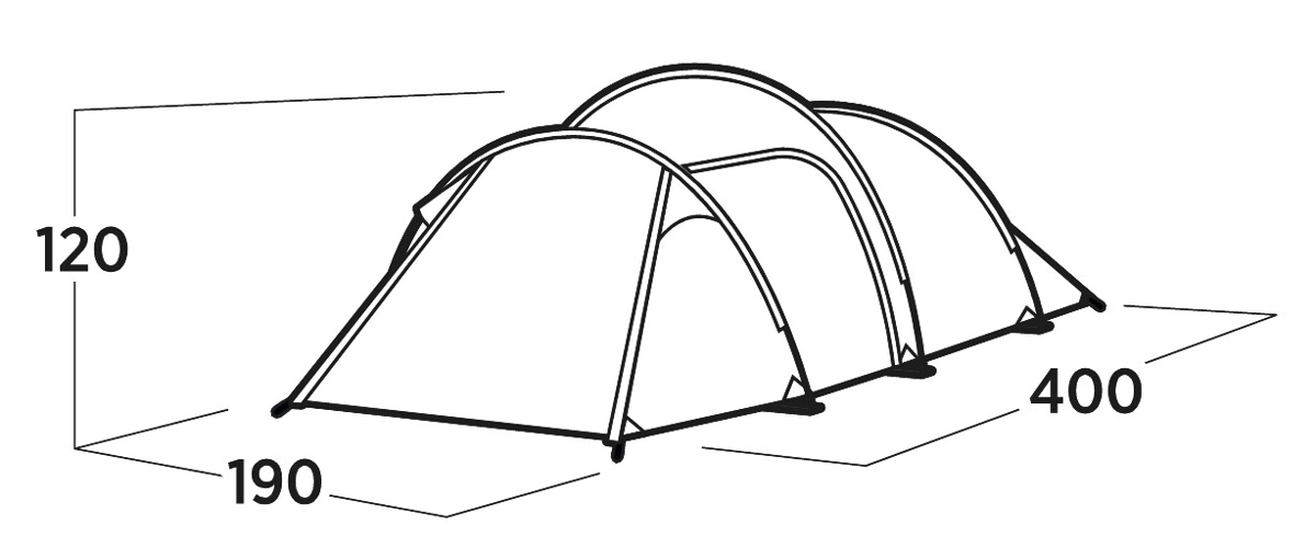 Easy Camp Tent Hemsedal 3 4 Easy Camp Tent Hemsedal 3 - Image 2