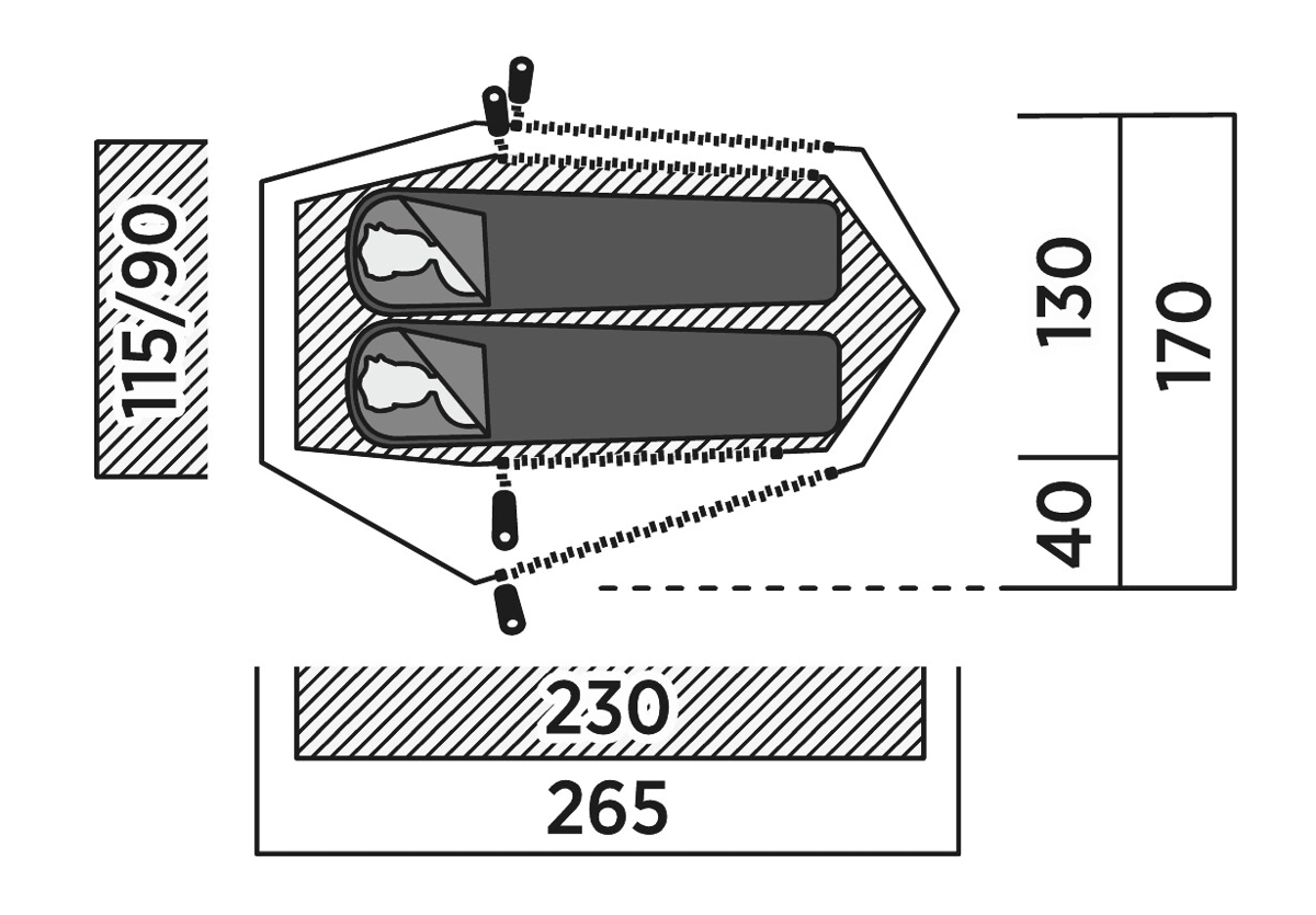 Easy Camp Tent Sarek 2 5 Easy Camp Tent Sarek 2 - Image 3