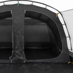 Kampa Tunneltent Hayling 4 Air -Buitentent Luifel Kampa opblaasbare tent hayling 4 air tc open