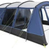 Kampa Tunneltent Croyde 6 -Buitentent Luifel Kampa tunneltent croyde 6 blauw