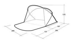 Outwell Whitby Beach Shelter 15 Outwell Whitby Beach Shelter -Buitentent Luifel Outwell Whitby Beach Shelter 7