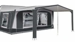 Dorema Voortent Monza 300 | 25MM Stalen Frame -Buitentent Luifel Palma antraciet 3