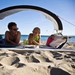 Terra Nation Strandtent Roa Kohu RPET - Sand -Buitentent Luifel Roa Kohu strandtent 3