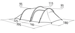 Robens Tent Voyager 3 EXP -Buitentent Luifel Robent Tent Voyager 3 EXP 7