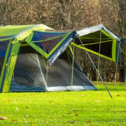 Zempire Evo TXL Luifel Set V2 - Charcoal Green -Buitentent Luifel Zempire Evo TXL Awning Wall Buiten Luifel Open