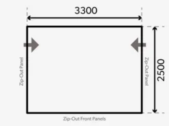Dometic Rally Air Tour 330 S 11 Dometic Rally Air Tour 330 S -Buitentent Luifel dometic rally air tour 330 s voortent 4