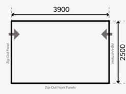 Dometic Rally Air Tour 390 S -Buitentent Luifel dometic rally air tour 390 s voortent 4