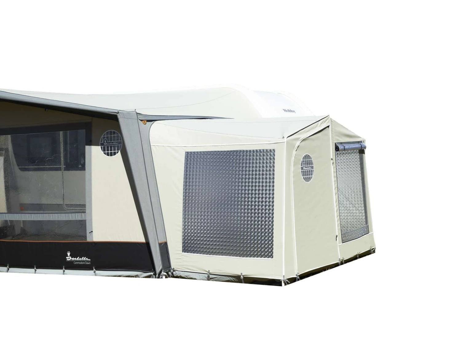 Isabella Uitbouw Sand - Zinox Frame - 250 3 Isabella Uitbouw Sand - Zinox Frame - 250