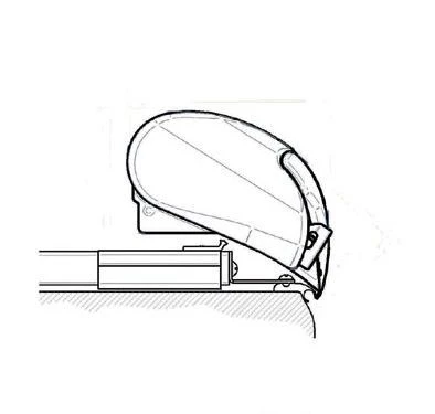 Thule Omnistor Set 3 Montagerails + Adapter 3 Thule Omnistor Set 3 Montagerails + Adapter