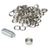 Esvo Zeilringen 10MM Vernikkeld 25 Stuks 1 Esvo Zeilringen 10MM Vernikkeld 25 Stuks -Buitentent Luifel set esvo zeilringen 10 mm koper vernikkeld